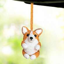 Haak bijen auto achteruitkijkspiegel houder, kamer decoratie, schattige hommel auto hangende ornament, een cadeau voor bijenliefhebbers auto hangend, haak schattige bijen tas ornament, auto interieur decoraties