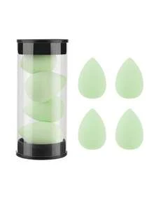 4pcs Super Soft Makeup Sponges, Multi-Color Options, Dry & Wet Use, Fine Texture, Non-Absorbing, Mini Water Drop Makeup Blenders - Multicolor - View 21