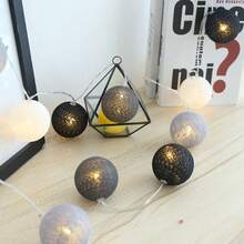 1 Đèn bóng cổ tích chạy bằng pin - Đèn trang trí chụp ảnh trong studio & Đèn nền, Hoàn hảo cho Ngày lễ tình nhân, Đám cưới, Tiệc tùng, Giáng sinh và Trang trí nhà cửa (Không bao gồm pin) Đồ trang trí Giáng sinh> Đèn - Nhiều màu - Xem 8