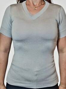 Women's Short Sleeve Blouse | Short Sleeve Blouse | Summer Blouse | Short Sleeve Elastane Blouse - Tiếng Việt - Xem 6