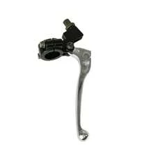 مقبض القابض والفرامل الأيسر الأسود العالمي للدراجات النارية لطرازات CRF XR 80 100 ، CRF80 ، XR200 ، SSR 125 سي سي ، كولستر ، روكيتا ، باجا ، إكس تريم ، قطع غيار الدراجات النارية للترابية والموتوكروس