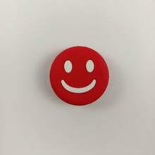 10 件装网球拍减震器硅胶减震块，笑脸设计，适合网球、羽毛球、四季 - 彩色 - 查看 9