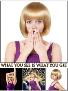 Fashion Women's BoBo Wigs, Short Straight Hair With Bangs Wigs, Multiple Pastel Colors Bob Anime Cosplay Wigs For Party Costume Wigs For Ladies, Pink Green Black Blonde Red Brown Blue White Purple Orange Yellow Rainbow Colorful Hairpiece For Holiday Comic Con Exhibition Celebration Daily Wigs For Birthday Gifts, Sassy Rockabilly Punk Cool Unique Rock & Roll 80s Wig