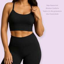 KIT Set TOP THIN STRAP Bra + BASIC LEGGING SHORTS Women's Gym Running 1075