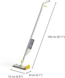 Joseph Joseph CleanTech 2-In-1 Multi-Surface Spray Mop With Washable Microfiber Cleaning Pad & Spot-Cleaning Abrasive Scrubber, Wall Mounted Easy Storage - 拖把+墊 - 查看 3