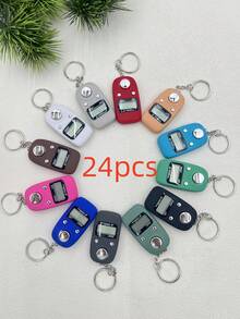 602 Handheld Tally Counter With LED Display, Portable Keychain Counter, Convenient For Prayer Counting, Inventory Counting, People Counting, Displays Up To 99,999