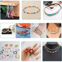 In Stock Instant Dispatch Bala&Fillic Size 2mm Seed Beads 48 Colors About 38000+Pcs 12/0 Small Glass Seed Beads Adult Making Bracelets Earrings Valentine's Day Valentine's Day 7DNA - 24 Colors Lot 6 - View 6