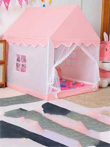 1 pezzo Castello da favola, tenda per bambini, casetta gioco per interni per ragazze, piccola casa per ragazzi, casa da principessa dei sogni, casa gioco a castello, casa dei sogni da principessa, base segreta per giocare