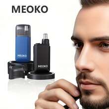 A Men's And Women's Ear And Nose Hair Trimming Scissors, Electric Nose Hair Trimmer, Rechargeable Eyebrow Shaping Nose Scraper, Nose Hair Trimming Scissors, Father's Day Gift