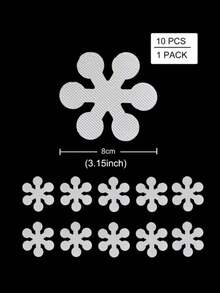 10片装，浴室地垫贴纸，防滑淋浴贴纸，浴室地板和楼梯贴纸，易粘贴易干