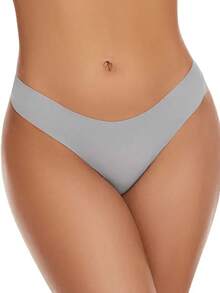 KIT With 12 PCS SEAMLESS PANTIES No Marks No Annoyance Extreme Comfort Polyamide And Spandex Lingerie Panties - 彩色 - 查看 7