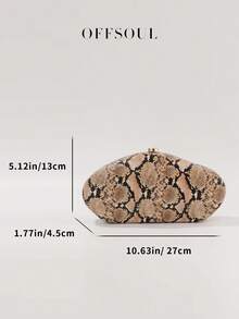 新款时尚欧美风格金属雕塑手包，优雅女士派对手拿包，金属链条单肩包/斜挎包