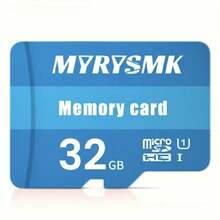 1 张高速存储卡，32GB/64GB/128GB/256GB，适用于智能手机、平板电脑、相机、汽车音响、游戏机等。 - 耐用可靠的多设备存储 SD 卡、快速数据传输、高速标签设计、多功能兼容性、坚固耐用的结构、闭路电视摄像机存储 - 彩色 - 查看 11