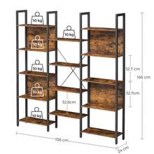 Bookcases - Maroon - View 5
