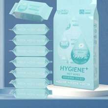 256pcs Adult Daily Cleaning Wet Wipes, Portable Travel Cleaning Wet Wipes, Suitable For Multiple Scenarios, Travel Essential. Pure Water Natural Formula, No Additives. - Multicolor - View 2