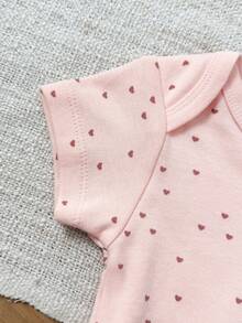 5 Pieces Baby Boys Casual Short Sleeves Cute Cartoon Baby Bodysuits Four Seasons - Multicolor - View 5