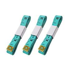 1/3/5 件软卷尺双刻度身体缝纫柔性裁缝工艺乙烯基尺子用于减肥医学身体测量，背面有厘米刻度，60 英寸