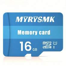 1 张高速存储卡，32GB/64GB/128GB/256GB，适用于智能手机、平板电脑、相机、汽车音响、游戏机等。 - 耐用可靠的多设备存储 SD 卡、快速数据传输、高速标签设计、多功能兼容性、坚固耐用的结构、闭路电视摄像机存储 - 彩色 - 查看 16