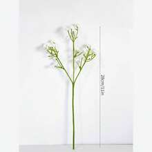 1 PIEZA/3 PIEZAS/6 PIEZAS/12 PIEZAS Flor artificial de Gypsophila con múltiples ramas, Bouquet falso de Paniculata de 28 cm apto para decoración de boda, decoración del Día de San Valentín, decoración de cumpleaños, decoración de aniversario, decoración del hogar, decoración de mesa, decoración de dormitorio y baño, decoración de escritorio, decoración de otoño, decoración de otoño, decoración de mesa, decoración de maceta de plantas - Multicolor - Ver 4