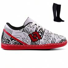 CALCADOS LGHT LIGHT Kids Futsal Soccer Boot Kit Indoor Synthetic Court Light + Socks