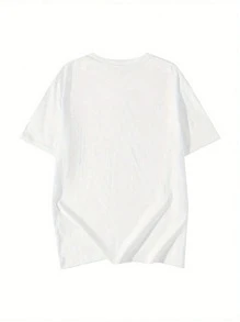 100% Cotton Women's T-Shirt Short Sleeve Summer 200g Fashion Print Casual Sports Outdoor Comfortable Breathable