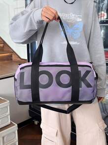 Versatile Women's Medium Capacity Gym Bag, Tote Bag, Travel Bag. Elegant And Suitable For Fitness, Yoga Storage, Simple And Easy To Use.