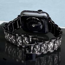 Bling Strap For Apple Watch Band Series 10 46mm 42mm 9 8 7 45mm 41mm Se 6 5 4 44mm 40mm 3 42mm 38mm Strap Metal Bracelet - S10-42 41 40 38mm - View 9