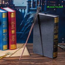 Warner Bros Varita mágica de Harry Potter, Varina de mago para actuaciones en el escenario, Accesorios perimetrales de películas de Potter con núcleo metálico, mejora la durabilidad y la actuación anti-rotura [Garantía genuina] - Varitas de la profesora McGonagall, Varillas de Hermione, Perfectamente adecuadas para fiestas navideñas, actuaciones teatrales, accesorios de cosplay, colección y regalos