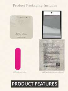 10 件可爱手工按压式可穿戴美甲，3D 手绘线条图案设计，杏仁色多巴胺美甲，美甲创意趣味全覆盖假指甲产品按压式指甲美甲用品指甲 - 彩色 - 查看 9