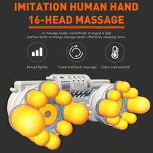 Shiatsu Back Shoulder And Neck Massager, Ideal For Gift Giving, Best Gift For Women, Men, Moms, Dads For Pain Relief - Màu be - Xem 5
