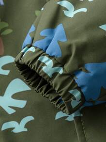 mini bala 儿童防水内衬夹克 2025 秋季保暖软壳外套