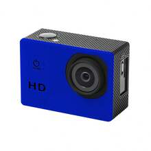 KLACK Sports & Action Video Camera - Blue - View 2