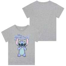 Disney Lilo & Stitch T-Shirts (2 Pack) | Stitch Girls' T-Shirt Set | Kids' Clothing Sets - Multicolor - View 4