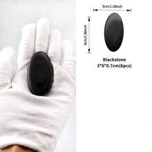1 pezzo Pietra vulcanica calda Massaggio essenziale all'olio di guasha, benessere riscaldato, terapia per la schiena