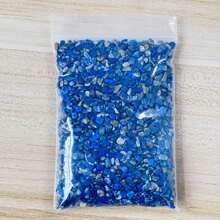 100g/200g, 3.53oz/7.05oz Natural Colorful Moonstone Pebbles, Lapis Lazuli, Red Jade, Black Tourmaline, Suitable For Home Decor, Plant Pot Decorations, Aquarium Decor, Office Decor And More