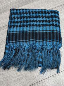 1pc Tactical Desert Military Camouflage Headscarves For Men And Women, Tactical Mesh Camouflage Scarves, Motorcycle Masks, Cycling Arab Scarves, Summer Headscarves, Used For War Games, Sports And Other Outdoor Activities.Halloween