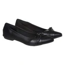 Women's Pointed Toe Napa Pumps With Side Knot - Graphite Black - View 2