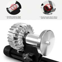 Bike Trainer - Fluid Stationary Bike Stand 26-29" & 700C Wheels - Auto Resistance Control Bike Trainer Stand Indoor Riding With Noiwqse Reduction Wheel Road Bikes
