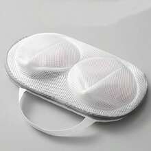 1pc Bra Wash Bag Set Of Laundry Washing Bags With Premium Zipper For Bra Foldable Mesh Lingerie Specific Bra Cover, Anti Deformation Underwear Washing Bag, Bra Washing Bag.For Bedroom Dorm For Bags Bra Washer Protector For Washing Machine - Multicolor - View 14