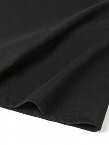 Cute Cat Portrait, Tween Girls' Casual Thick Round Neck Graphic Long Sleeve T-Shirt, Autumn/Winter