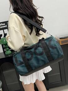 A Women's Versatile Fitness Bag, Suitable For Storage During Fitness, Yoga, Travel, Medium Capacity, Elegant & Simple Design
