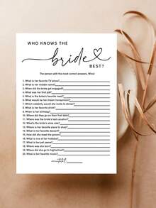 10/20 件寻找宾客宾果游戏（10/20 张卡片）趣味新娘送礼会游戏活动、新娘送礼会、婚礼装饰、彩排晚宴、订婚派对、男女通用、极简主义、圣诞节