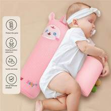 1pc Baby Side Sleeping Positioner Pillow, Anti-Spit Nursing Pillow, Infant Turning Assistance Cushion - Multicolor - View 14