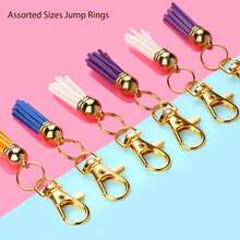 Summer Must-Have,2025 Best SellerLEOBRO Jump Rings, 968pcs Keychain Making Kit, Jewelry Making Supplies, Jump Rings For Jewelry, Charms, Keychain Clips And Keyrings For Key Chains, - 銀色 - 查看 10