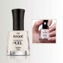 Risqué Risque Diamond Gel Nail Polish Various Colors Wholesale Resale - Choose Your Color - WHITE TEA - View 1