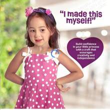 Kit de Confecção de Headbands para Meninas - Faça seus Próprios Headbands da Moda para Crianças - Conjunto de Acessórios de Cabelo DIY - Presente de Artes e Artesanato para Meninas de 5 a 12 Anos - Presentes de Natal de Artes e Artesanato para Crianças Pequenas - Presilhas BB Fofas, Presilhas de Franja e Acessórios de Cabelo para Meninas - Adequado para Acessórios de Vestuário, Fácil de Armazenar e Fixar o Cabelo, Joias DIY. - Multicolorido - Visão 8