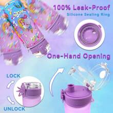 Decorate Your Own Water Bottle Kits,Unicorn Mermaid Painting Crafts,Fun Arts And Crafts Gifts Toys For Birthday Christmas(Unicorn)