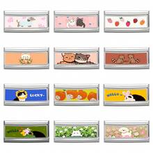 (Unassembled Product) 1 Pc DIY Creative Jewelry Accessories, Cartoon Cat Dog Animal Element DIY Bracelet Necklace Ring Anklet, Fashionable Exquisite Cute Handmade Modular Bracelet - M292313 - View 4