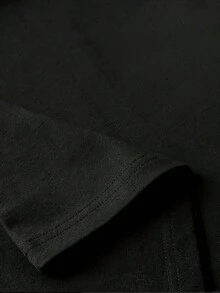 One piece shirts summer tops cotton  clothes women camisas de mujer lindas Astronauta Conejo T shirt 180g negro blanca de algodónpatrón de estampado de astronautaimpresión de alta calidad en algodóncuello redondocorte básico holgadopara hombres y mujeres transpirable versátil lavable a máquina cómoda talla S ~ 3XL diario casual deportes imprescindible para el verano - Negro - Ver 5