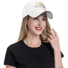 Humorous Adjustable US Open Tennis Cap Baseball Cap Golf Cap For Men And Women - Đen 5 - Xem 9